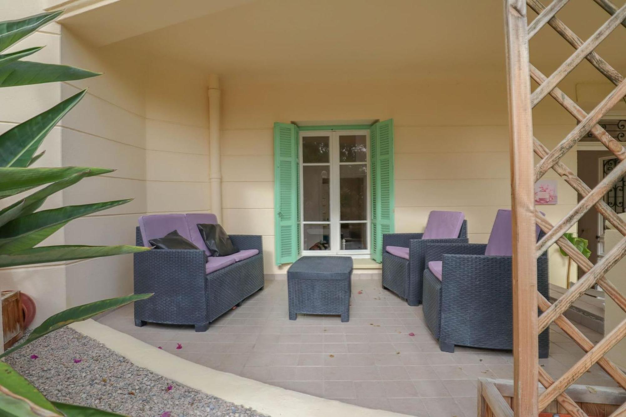 "Le Garavan Palace" Idyllique, Proche Gare Et Plage 芒通 外观 照片